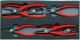 Knipex 00 20 01 V02 Circlip Snap-Ring Pliers Set (6 Piece)
