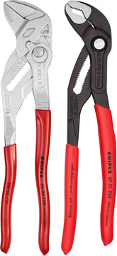 KNIPEX Tools 9K 00 80 147 US 2 Pc 10" Cobra® Water Pump and Pliers Wrench Set
