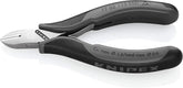 KNIPEX Tools 77 02 115 ESD Electronics Diagonal Cutters, 4.5-Inch