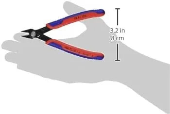 KNIPEX Tools 78 61 125 5-Inch Electronics Super Knips Comfort Grip | bike-hand-tools