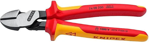 KNIPEX 989825US 7-Piece 1000V Insulated Pliers, Cutters, and Screwdriver Commercial Tool Set (9K989825US)