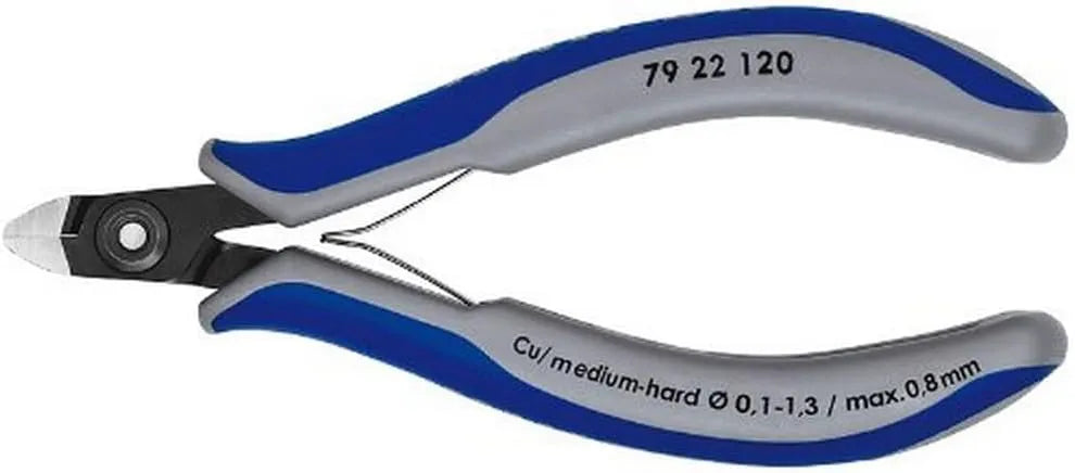 KNIPEX 79 22 120 Precision Elec Diagonal Cutters Comfort Grip