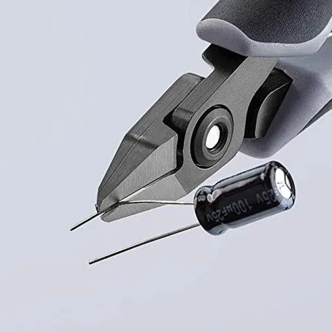 KNIPEX Tools 79 52 125 ESD Precision Electronics Diagonal Cutters, 5-Inch