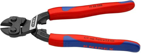 KNIPEX Tools - CoBolt Compact Bolt Cutter, Multi-Component (7102200), 8- Inch Comfort Grip
