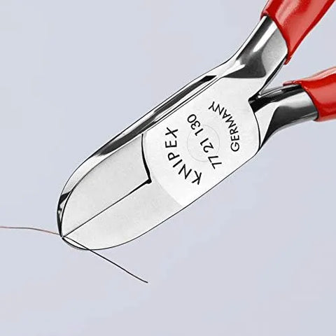 KNIPEX Tools 77 21 130 Electronics Diagonal Cutter, 5.25-Inch
