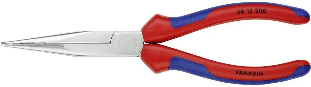 KNIPEX - 38 15 200 Tools - Long Nose Pliers Without Cutter, Multi-Component (3815200)