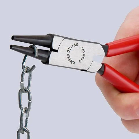KNIPEX Tools - Round Nose Pliers (2201160), 6.25