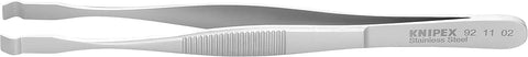 KNIPEX Tools 92 11 02 Stainless Steel Positioning Tweezers, 5-3/4"