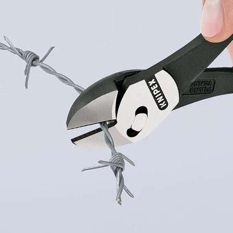 KNIPEX - 73 71 180 Knipex Tools LP - 7371180 TwinForce High Performance Leverage Diagonal Cutter with Dipped Handle, Red