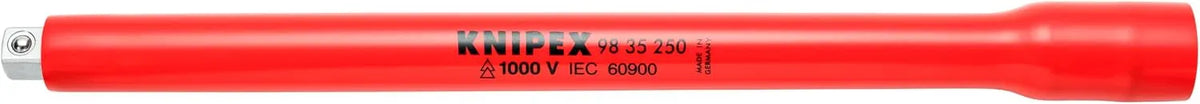 KNIPEX 98 35 250 10 1,000V Insulated-3/8 Drive Extension Bar