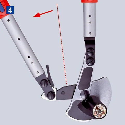 KNIPEX 95 32 038 Comfort Grip Ratcheting Type Cable Cutters