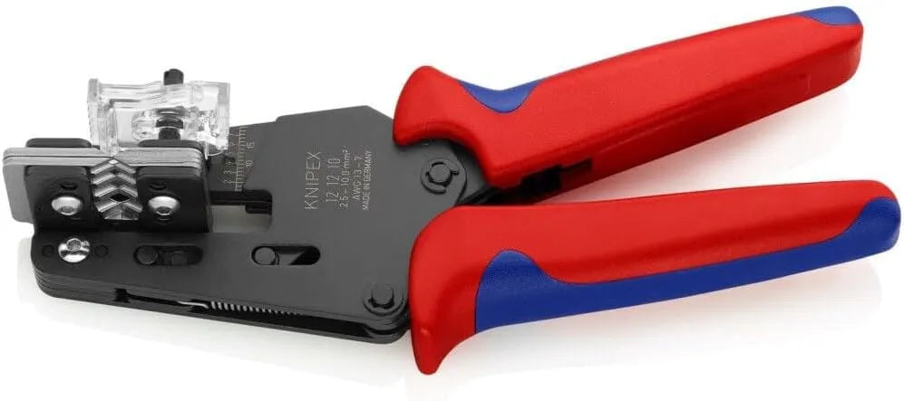 KNIPEX Tools 12 12 10 Precision Insulation Wire Stripper, 7.5 Inch