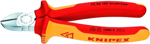 Knipex Tools 00 20 13 Insulated Long Nose Pliers Diagonal Cutters and Screwdrivers Set