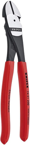 KNIPEX Tools 00 20 08 US1 Long Nose, Diagonal Cutter, and Alligator Pliers 3-Piece Tool Set, Red