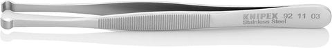 KNIPEX Tools 92 11 03 Stainless Steel Positioning Tweezers, 4-3/4"