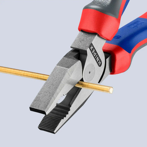KNIPEX Tools - High Leverage Combination Pliers, Multi-Component (202200), 8 inches