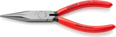 KNIPEX Long Nose Pliers-Half Round Tips