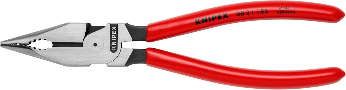 KNIPEX Tools 08 21 185 SBA Needle-Nose Combination Pliers, 7-1/4"