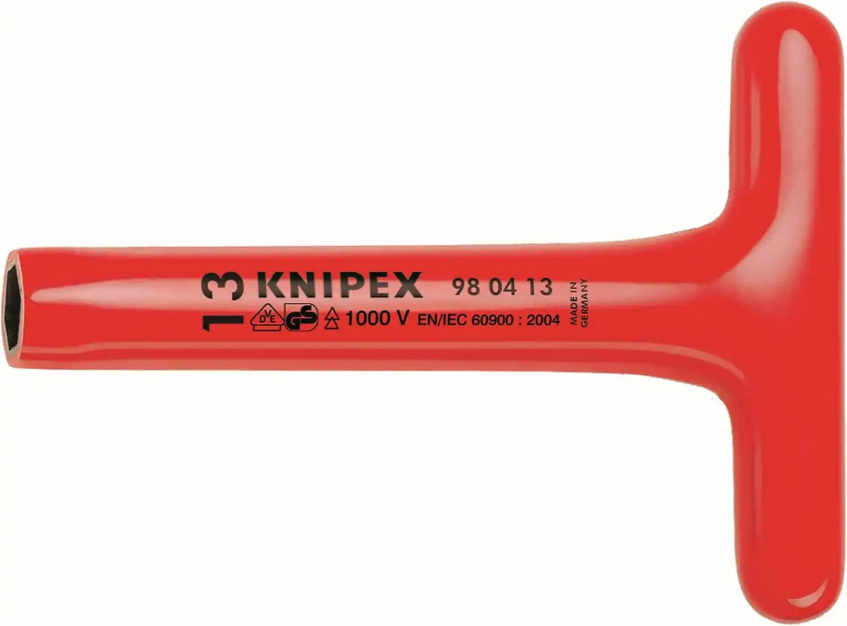 KNIPEX 98 05 17 1,000V Insulated 17 mm T-Socket Wrench