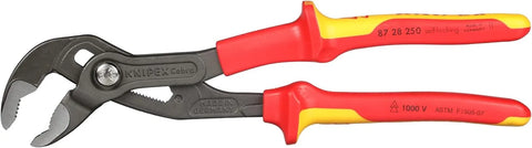 Knipex Tools 87 28 250 US Cobra Water Pump Pliers Insulated 1000-volt Tested