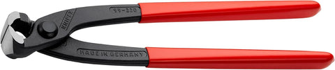 KNIPEX Tools - Concreters' Nippers, Plastic Coated (9901220), 8-3/4 inches
