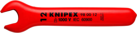 KNIPEX 98 00 12 1,000V Insulated 12Mm Open End Wrench