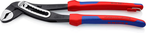 KNIPEX - 88 02 300 T BKA Tools - Alligator Water Pump Pliers, Multi-Component, Tethered Attachment (8802300TBKA)