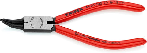KNIPEX - 44 31 J02 Tools - Circlip Pliers, Internal, 45 Degree Angled, Forged Tip, 5/16"-1/2" Bore Dia. (4431J02)