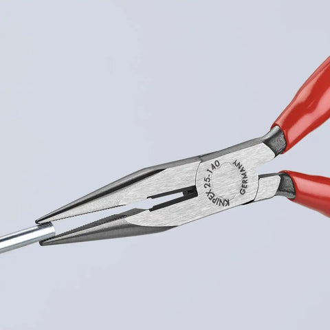 KNIPEX - 25 01 140 Tools - Long Nose Pliers With Cutter (2501140), 5.5
