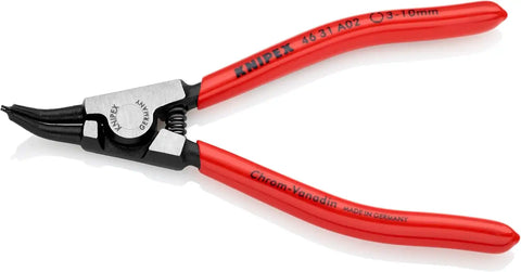 KNIPEX External 45 Angled Snap Ring Pliers-Forged Tips