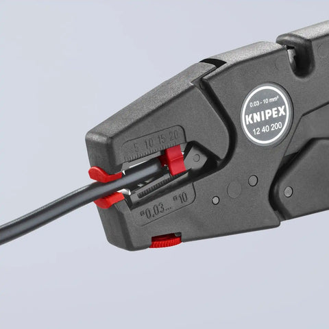 KNIPEX 12 40 200 EvoStrip Automatic Wire Stripper, 8-32 AWG