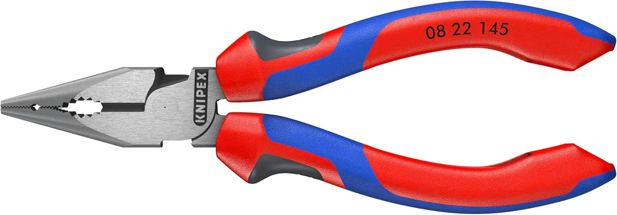 Knipex Tools 08 22 145 6" Needle Nose Combination Pliers - Comfort Grip,