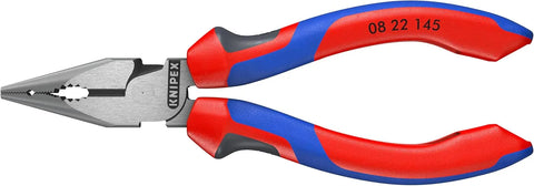 Knipex Tools 08 22 145 6" Needle Nose Combination Pliers - Comfort Grip,