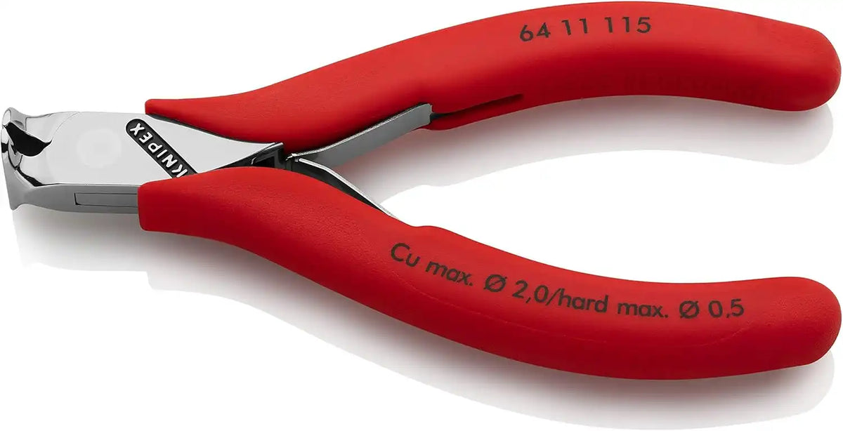 KNIPEX Tools 64 11 115 Electronics End Cutting Nippers, 4.5-Inch