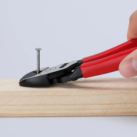 KNIPEX 74 21 200 High Leverage Angled Diagonal Cutters, 8-Inch