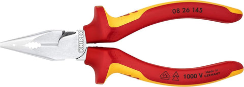 KNIPEX - 08 28 145 US Tools - Needle-Nose Combination Pliers, 1000V Insulated (0828145US)
