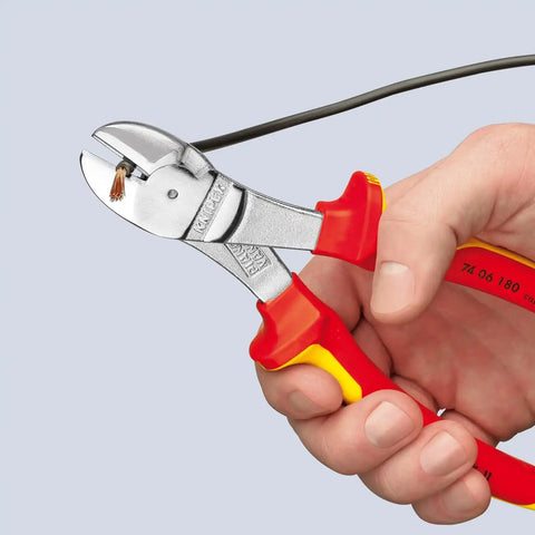Knipex Tools 74 06 180 High Leverage Diagonal Cutters