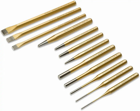 Rennsteig 9R 400 012 12 Pc Punch and Chisel Set