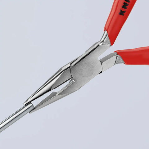 KNIPEX 25 03 125 Long Nose Pliers with Cutter-Comfort Grip