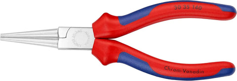 KNIPEX 30 35 140 Round Tips Comfort Grip Long Nose Pliers