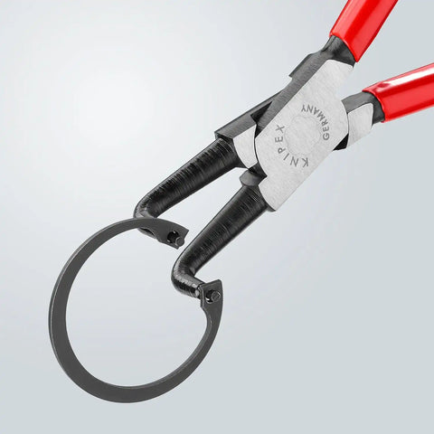 KNIPEX Tools - Circlip Pliers, Internal, 90 Degree Angled, Forged Tip, 1 37/64"-3 15/16" Bore Dia. (4421J31), 8.50