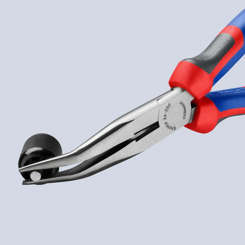 KNIPEX Long Nose 40 Angled Pliers w/Cut