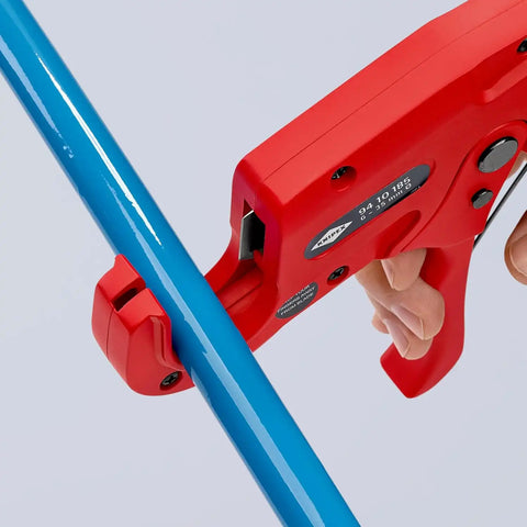 KNIPEX 94 10 185 Pistol Grip Plastic Pipe Cutter