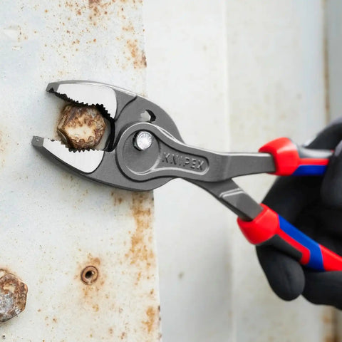 KNIPEX 82 02 250 TwinGrip Pliers with Comfort Grip Handles, 10-inch