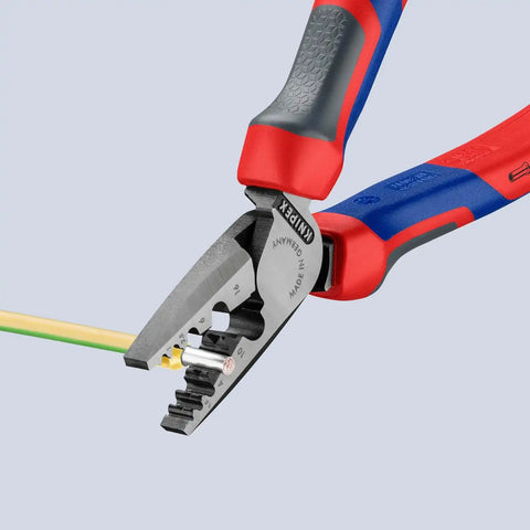 KNIPEX 97 72 180 Comfort Grip Crimping Pliers For Cable Links | bike-hand-tools