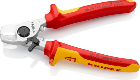 KNIPEX 95 26 165 1,000V Insulated Cable Shears