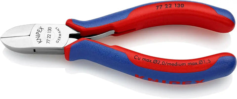 KNIPEX Tools 77 22 130 Electronics Diagonal Cutters, 5.25-Inch