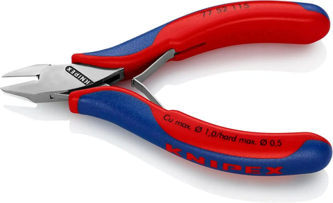 KNIPEX Tools 77 52 115 Precision Electronics Diagonal Cutters, 4.5-Inch