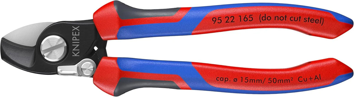 KNIPEX - 95 22 165 Tools - Cable Shears, Spring, Multi-Component (9522165)