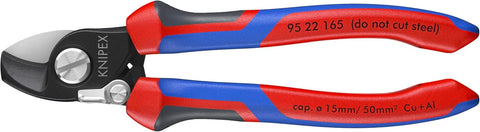 KNIPEX - 95 22 165 Tools - Cable Shears, Spring, Multi-Component (9522165)